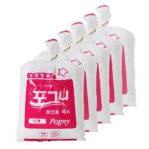 Pogny 여성용 성인기저귀 일자형 산모패드, 대형, 10개입, 5개
