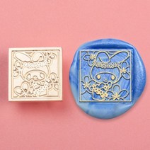 산리오 실링왁스 왁스 인감 스탬프 일본 만화 페인트 동물 개 헤드 카드 봉투 결혼식 초대장 스크랩북, 1