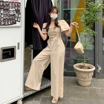 떳다그녀 브로아 퍼프 점프수트