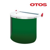 용접 답답NO 여름 가벼운 안전모부착 차광 보안면 보호장비 벌목, 3도