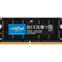 크루셜 RAM 32GB DDR5 4800MHz CL40 노트북 메모리 (CT32G48C40S5), DDR5 SODIMM_8GB