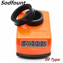 수직 시계 방향 0-9999 범위 09 유형 선반 용 디지털 위치 표시기 20mm 샤프트 보어 구멍 카운터, 21 0917-3.0I-20-O-A