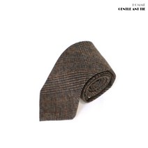 젠틀안트 체크 수동넥타이 폭8cm 브라운 MT-5194