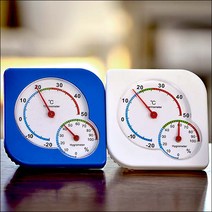 B188/온습도계/아날로그온습도계/신생아온습도계/벽걸이온습도계/정확한온습도계, 파랑