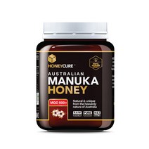 호주 허니큐어 마누카꿀 호주산 MGO500+ 호주산100% 천연 자연꿀, 250g, 1개