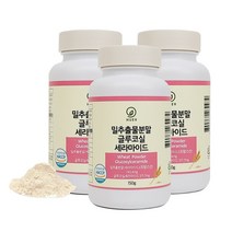프랑스산 밀추출물 글루코실 세라마이드 티크 글루타치온 세라솜 분말 150g, 3개