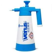 크와자 비너스 프로 360도 1.5L 압축분무기 압축스프레이 스노우폼 폼건