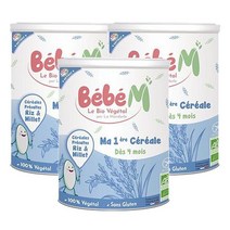 La Mandorle 라 만돌레 베베 M 분유 마이 퍼스트 시리얼 4개월이상 400g 3팩