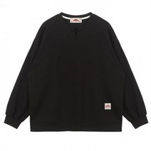 제네럴웍스 트임 니트_BLACK split knit_BLACK