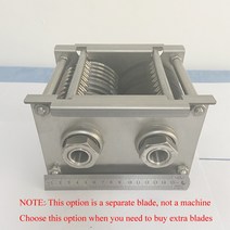 육절기 850W 상업용 가정용 고기 슬라이서 자동 분쇄기 전기 붉은, [01] 110V, [07] 20mm, [02] blade