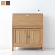 마켓비 SHOLID 콘솔수납장 CHM10789F, 미들브라운 5321.7799