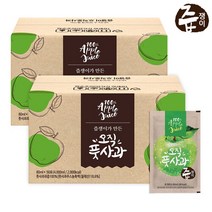 풋사과 즙 2박스 100포 사과즙 실속형, 2개, 단품