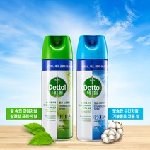 데톨 항균 스프레이 450ml / 뿌리는 소독제 99.9 살균 캠핑 텐트, 스프레이 450ml(브리즈)