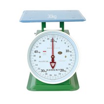 효성정밀 30kg 지시저울 바늘 접시 스테인레스짐판-963253EA, 본상품선택