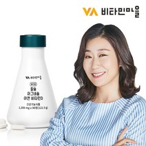 비타민마을 칼슘 마그네슘 아연 비타민D 121.5g, 1병, 상세페이지 참조