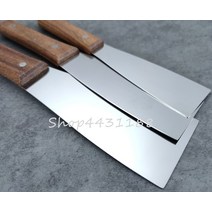 4개/몫 높은 quality420Stainless 스틸 블레이드 나무 손잡이 석고 흙손 건설 주걱 도구 청소 금속 가공, 한개옵션0