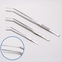 수초 심기 핀셋 27cm 곡선형 어항 꾸미기 청소 집게, 상세페이지 참조