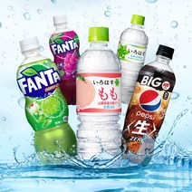 일본 탄산음료 생수 이로하스, 환타 메론소다 500ml