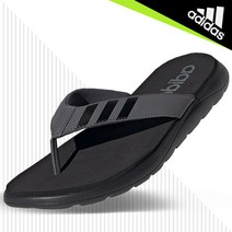 아디다스 컴포트 플립플랍 슬리퍼 FY8654 블랙_쿠