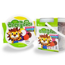 new 하비클레이 500g (대용량) - 갈색