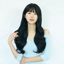 가발매니아 시밀러펌 59cm 더썸위그 통가발 전체가발(하이소프트사), 내츄럴블랙