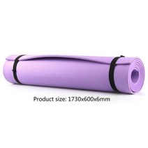 구르기매트 요가 매트 eva 1730x600x4mm 미끄럼 방지 카펫 체육관 스포츠, CHINA, Purple 6mm