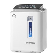 [해외]Santafell 산소 발생기 가정용 산소 기계 노인 산소 흡입기 가정용 산소, 하얀, 영국
