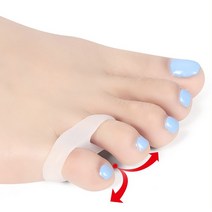 SMN 실리콘 새끼 발가락 분리 보호대 발가락링 보호 밴드, 2. 살구색(Apricot)