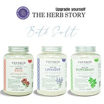 애당초 패브스킨 마사지 미용소금 450g 3종중 바스솔트 입욕제 더허브스토리, 페퍼민트, 1개