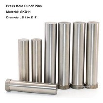 10PCS 프레스 금형 SKD11 부품 T대 어깨 D1-D17, 13 D14_02 L50