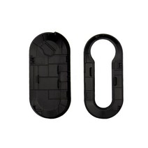 자동차 키링 키케이스 키홀더 OkeyTech 자동차 스타일링 1PC 교체 키 케이스 피아트 500 팬더 Punto 브라보, 02 WHITE