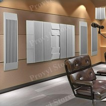 방음재흡음재 흡음보드 어쿠스틱패널 방음벽 흡음판 창문방음패널, B슈트 그레이 점착제 있음 난연 고밀도