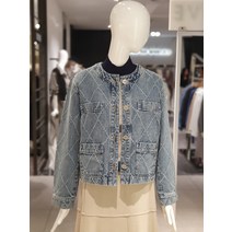 올리브데올리브 워싱스티치 데님 재킷 YJ3AJ211(2111597)