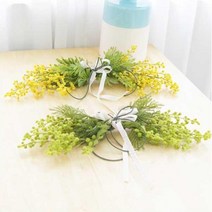 봄맞이 사무실공간 인테리어 가렌더 방문장식 테이블장식 카페인테리어 유치원입구 전실용 화장실문 화사한, 옐로우