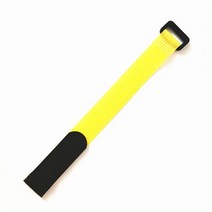 대형 케이블 타이 정리 고정 전기선 10pcs 나일론 후크 및 루프 스트랩 흰색 20 30 45 50 60cm 길이 2cm 너비 자체 접착 재사용 가능한 코드 깔끔한 주최자, 05 20cm Yellow