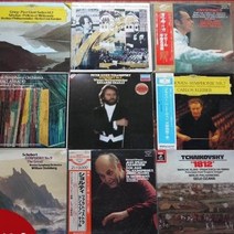 마카롱 LP판 레코드판 희귀앨범 턴테이블 12 인치 LP 비닐 레코드 클래식 교향곡 피아노 교향곡 및 기타 유명 노래 랜덤 5장 랜덤발송