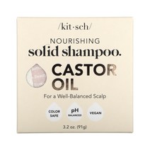 Kitsch 너리싱 고형 샴푸 바 캐스터오일 설탕 호박 및 시어 91g(3.2oz)