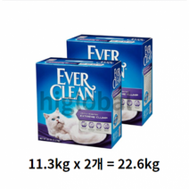 에버크린 ES 고양이 모래, 1개, 22.6kg