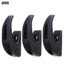 샤오미킥보드 1/2/3/4PCS 스쿠터 프론트 후크 샤오미 Mijia M365 프로 전기 스케이트 보드 스토리지 행거 부품 액세서리, [11] 3PCS Black, 11 3PCS Black