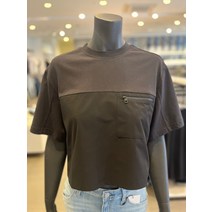 [CK진] 여성 애슬래져 포켓 반팔 티셔츠 (J400196-BEH)(239661 )