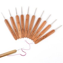 아이인형만들기용 뜨개가방만들기용 양말뜨기용 원목뜨개바늘세트 나무뜨개바늘모음