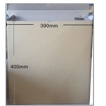 박스 B형 하단 390*60*400 20장 1묶음 골판지 조립형 무지, 단품