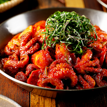 쭈꾸미사령부 쭈꾸미볶음 불타는 매운맛 350g 5 pack