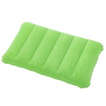 휴대용 접이식 양면 공기 팽창식 베개 여행 비행기 호텔 홈 베개, [01] 40X30cm, light green