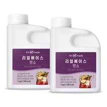 흥국에프앤비 맘스리얼베이스 뱅쇼 1kg 2개, 선택안함