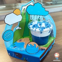 사이언스존 [눈으로 보는 비-물의순환 5인용] 과학실험 과학교구 과학실험키트 STEAM 학습교구