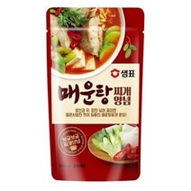MDF6141 샘표 매운탕찌개 양념 140g X 12 간편국/즉석탕/육개장/미역국
