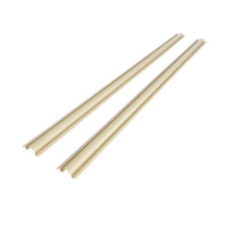 아이손 문틈 손끼임방지 비주름형 후면보호대 1100mm, 베이지 색상, 6개