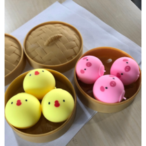 만두 말랑이 주물럭 클레이 쫀득이 병아리 돼지 몰랑이