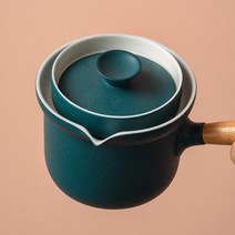 코스토프 중국 전통 보이차 다기 다도 세트 고급 1인다기, 화이트, 1개